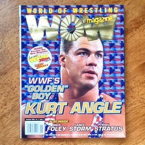 WOW Magazine Featuring Kurt Angle November 2000 Vol. 2 Issue 7